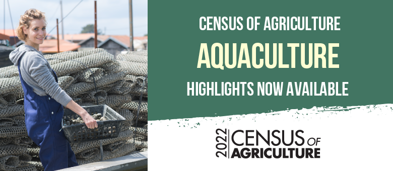 Census of Agriculture Aquaculture Highlights Now Available